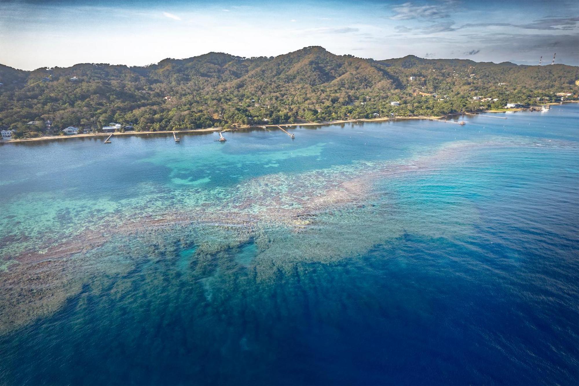 Puerta Azul Hotel Sandy Bay Luaran gambar